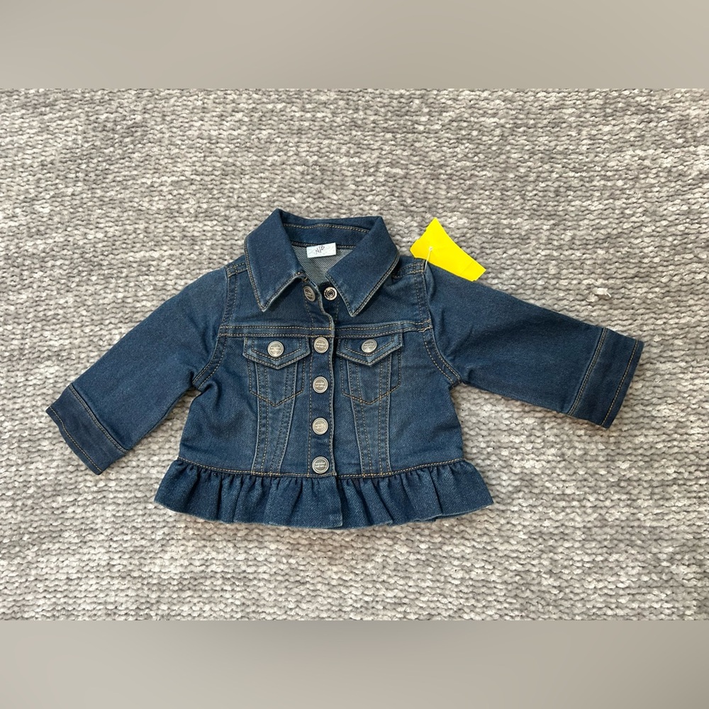 Newborn jean jacket